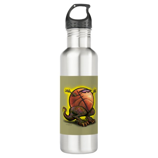 Basketball Bestie Edelstahlflasche (Vorderseite)