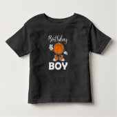 Basketball Birthday Boy T - Shirt (Vorderseite)