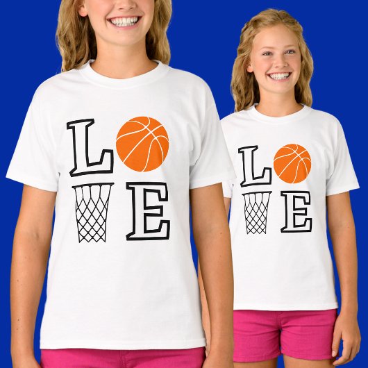 Basketball Birthday Player Girl T-Shirt