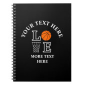 Basketball Birthday, Player Notizblock (Vorderseite)