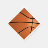 BASKETBALL BIRTHDAY SERVIETTE (Ecke)