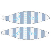 Basketball Blue & White Stripe He said Yes! (Panele)