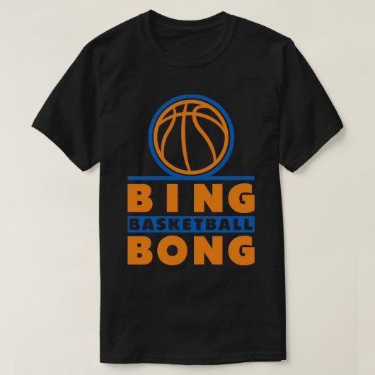 Basketball Bong T-Shirt (Design vorne)