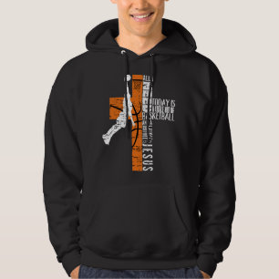 Basketball Boy Ages Kinder Männer Alles, was ich b Hoodie