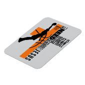 Basketball Boy Ages Kinder Männer Alles, was ich b Magnet (Linke Seite)