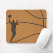 Basketball Boy Ball Mousepad Maus Pad (Mit Mouse)