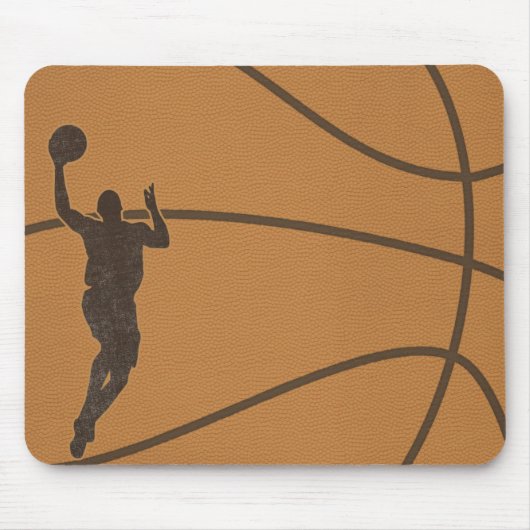 Basketball Boy Ball Mousepad Maus Pad (Vorne)