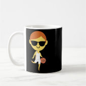 Basketball Boy Emoji 1 Kaffeetasse (Links)