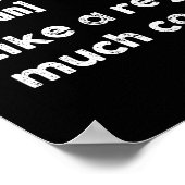 Basketball Boy Funny Dictionary Definition Poster (Ecke)