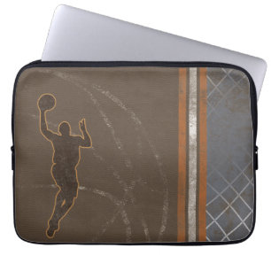Basketball-Boy Laptop-Sieb Laptopschutzhülle