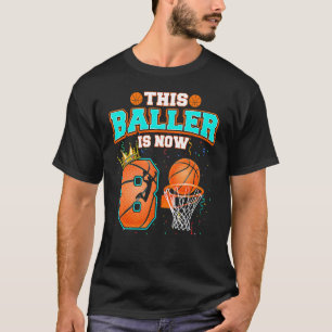 Basketball Boys 8. Geburtstag Dieser Baller ist je T-Shirt