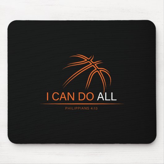Basketball Boys Damen Männer Mädchen Geschenke Chr Mousepad (Vorne)