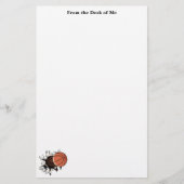Basketball Breakout Stationery Briefpapier (Vorderseite)