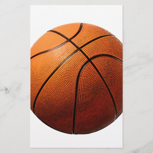 Basketball Briefpapier (Vorderseite)