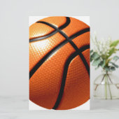 Basketball Briefpapier (Stehend Vorderseite)