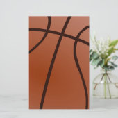 Basketball Briefpapier (Stehend Vorderseite)