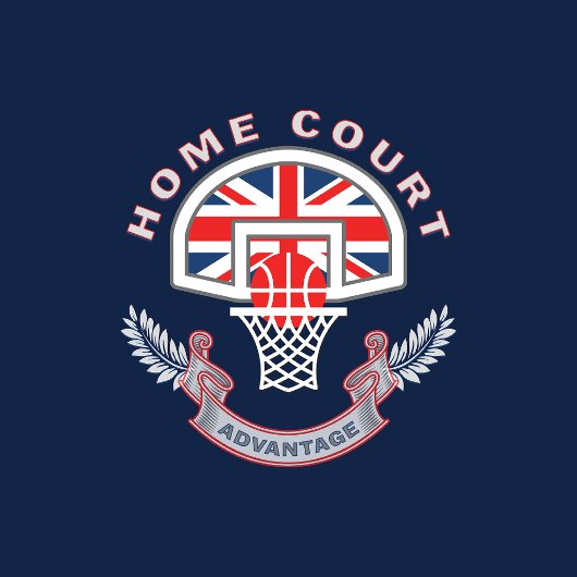 BASKETBALL BRITAIN HOOPS TEAM LEAGUE COACH T-Shirt