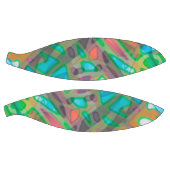 Basketball Buntes festes Glas (Panele)