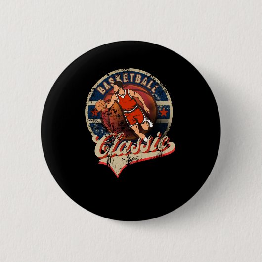 Basketball Button (Vorderseite)