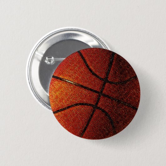 Basketball Button (Vorne & Hinten)