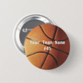 Basketball Button (Vorne & Hinten)