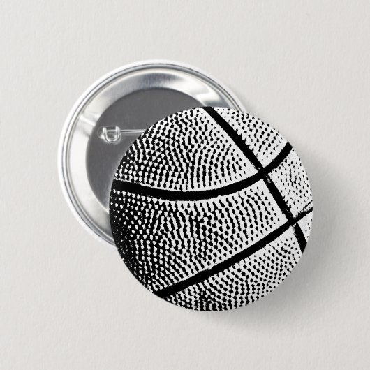 Basketball Button (Vorne & Hinten)