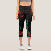 BASKETBALL CAPRI LEGGINGS (Vorderseite)