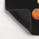 Basketball Cat Ba Mousepad (Ecke)