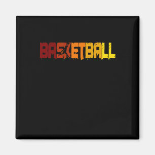 Basketball Champion Basketball Spieler Fans Retro  Magnet