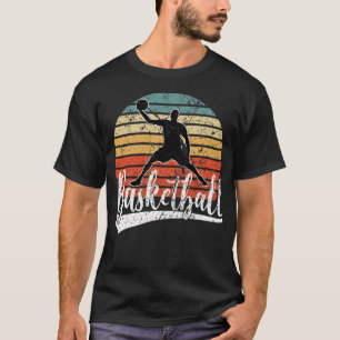 Basketball Champion Basketball Spieler Fans Retro T-Shirt