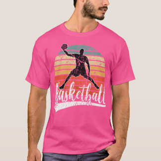 Basketball Champion Basketball Spieler Fans Retro T-Shirt