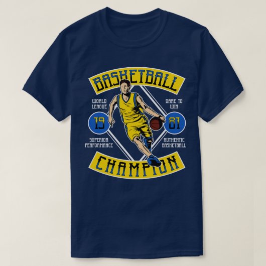Basketball-Champion T-Shirt (Design vorne)