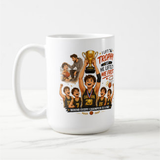 Basketball-Champion-Vater Dankeschön-Geschenk Kaffeetasse