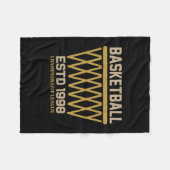 Basketball Championship League 1998 Fleecedecke (Vorderseite (Horizontal))
