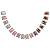 Basketball Champs Blue Bunting Banner (Alle)