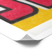 Basketball Chef Hat - Matchbox Print - Aesthetic Poster (Ecke)