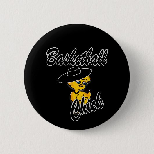 Basketball Chick #4 Button (Vorderseite)