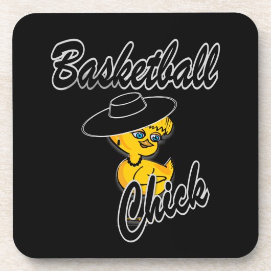 Basketball Chick #4 Untersetzer (Vorderseite)