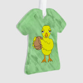 Basketball Chick Ornament (Vorderseite)