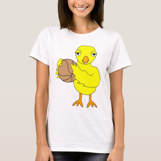 Basketball Chick T-Shirt (Vorderseite)