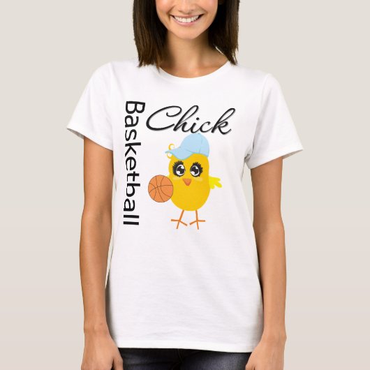 Basketball Chick T-Shirt (Vorderseite)