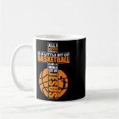 Basketball Christlich Cross Kaffeetasse (Links)
