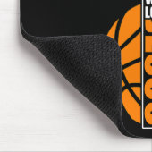 Basketball Christlich Cross Mousepad (Ecke)