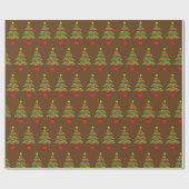 Basketball Christmas Tree Geschenkpapier (Flach)