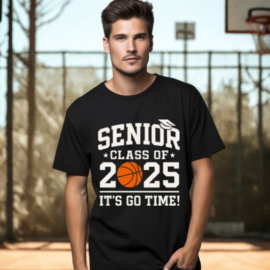 basketball Class 2025 Graduation Senior 2025  T-Shirt