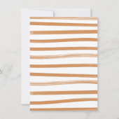 Basketball Clothesline Geburtstagsparty Einladung (Rückseite)