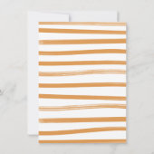 Basketball Clothesline Geburtstagsparty Einladung (Rückseite)