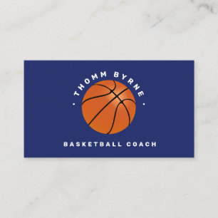 Basketball Coach Business Card Visitenkarte