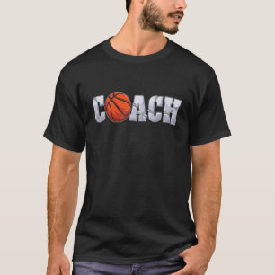 Basketball Coach Coachend Assistenztrainer Basketb T-Shirt