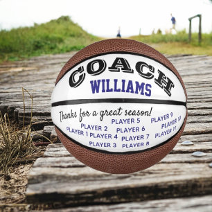 Basketball Coach Custom Dankeschön Geschenk - Bal